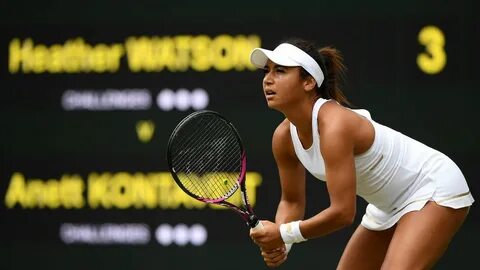 Wimbledon: Heather Watson bows out in round two