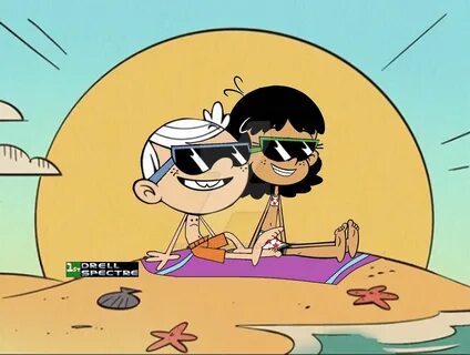 Stella On The Beach The Loud House : Cookie Vore Lincoln In 