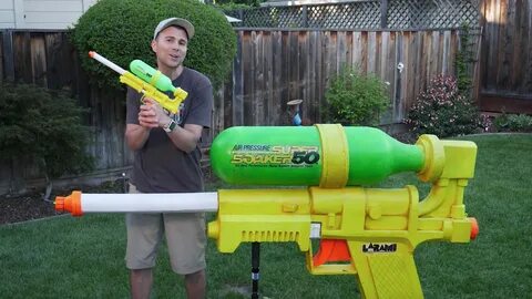 Former NASA engineer builds world’s largest Super Soaker, fi