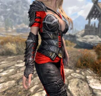 cassandra in crimson twilight armor cbbe at skyrim special e