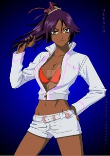 35 Hot Photos of Yoruichi Shihouin from Anime Bleach That Ar