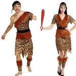 Women man Costume Caveman Original Savage Wild Cosplay Ancie