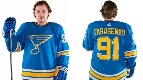 LOOK: St. Louis Blues reveal Heritage Jersey that they'll we