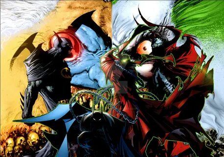 Spawn VS Batman 2 by wankerdeath on DeviantArt