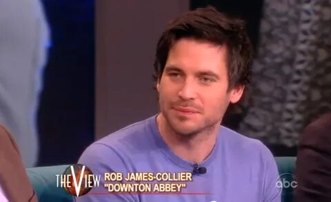 Downton Abbey's Gay Footman Rob James-Collier Asked About 'M