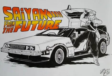Back To The Future Drawing at PaintingValley.com Explore col