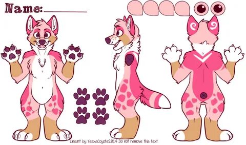 Fursuit Base Drawing - Hagu Wallpaper