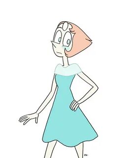 Pearl casual beach dress outfit blush fanart Pearl steven un