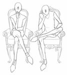 Image result for drawing sitting poses Drawing reference pos