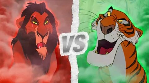 SCAR vs SHERE KHAN - Qui gagne ? - YouTube