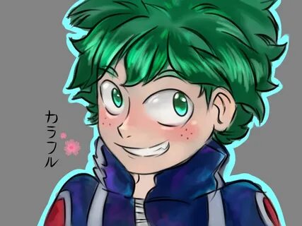 43+ Cute Adorable Deku Fanart PNG - Media Art