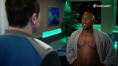 ausCAPS: J. Lee shirtless in The Orville 1-12 "Mad Idolatry"