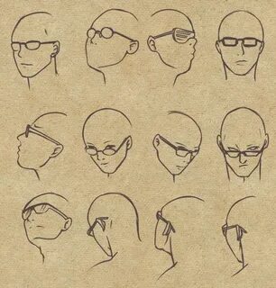 Glasses Drawing Reference and Sketches for Artists