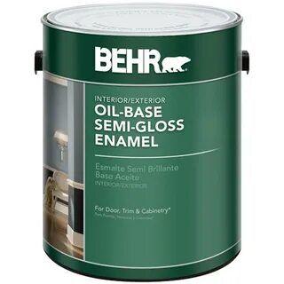 BEHR 1-gal. Accent-Base Semi-Gloss Enamel Oil-Based Interior