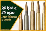 300 RUM vs. 338 Lapua: X Main Differences to Consider