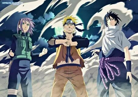 Team 7 all grown up - naruto