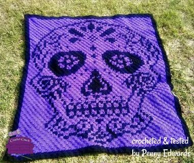 crochet skull baby blanket pattern OFF-71