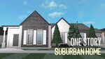 ROBLOX Welcome to Bloxburg: One Story Suburban House - YouTu
