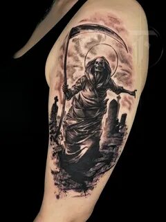 Death tattoo Fabrizio Bottinelli Flickr