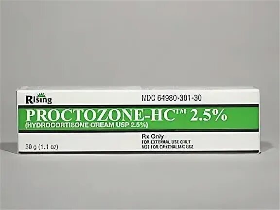 Proctozone Hc 2.5% Cream 30 Gm By Rising Pharm