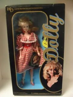 Dolly Parton Doll NIB, WD Limited Ed, Red Checkered Dress w/