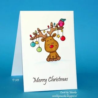 Cards by Maaike: Everyday Christmas card series #20, Gerda S