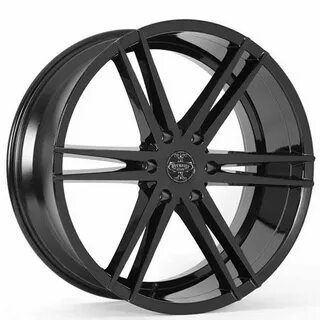 22" Versante Wheels VE238 Black 6-lug Rims Tires for sale, W