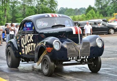 The "Quick and Dirty" 1939 Dodge A/Gasser At the Southeast. 