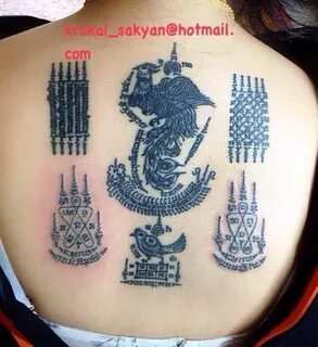 Sak yant tattoo, Cambodian tattoo, Tattoos