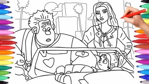 Ralph Breaks the Internet, Wreck-It Ralph 2 Coloring Pages f