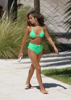 Isabela Moner In Bikini by the Pool in Miami - Celebzz - Cel