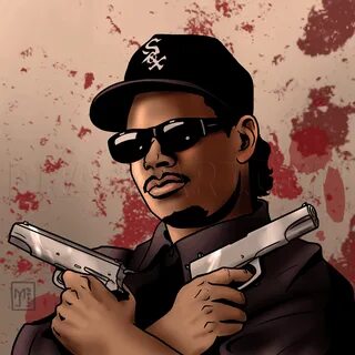 The godfather of gangsta rap! Learn how to draw Eazy-E in a 