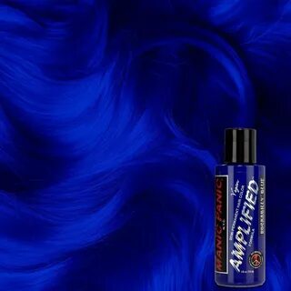 Rockabilly ® Blue - Amplified ™ Dyed hair blue, Hair dye col