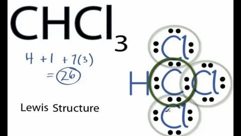 CHCl3 Lewis Structure: How to Draw the Lewis Structure for C
