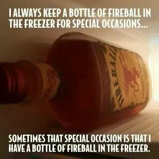 theBERRY Fireball whiskey, Fireball bottle, Fireball