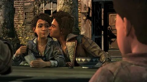 The Walking Dead Season 4 Episode 4 - Tongueless Louis Romance ENDING - Louis Ki