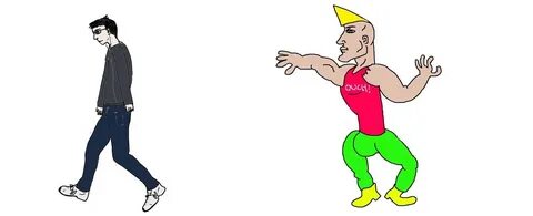 Can i get a virgin vs chad thread, i made some OC - /pol/ - Politically Incorrec