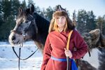 Монгольский Deel Азиатское историческое шерстяное пальто Ets