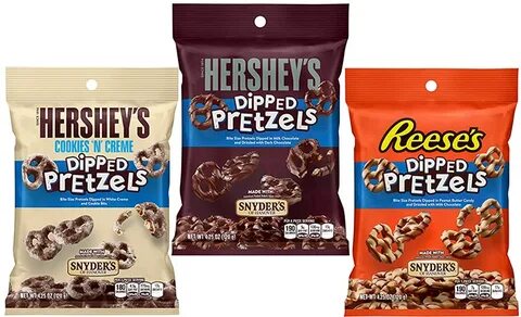 Hershey's Dipped Pretzels Reese's Pretzel Chocolate It is ve