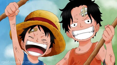 One Piece Luffy Et Ace All in one Photos