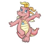 Check out this transparent Dragon Tales Happy Cassie PNG ima