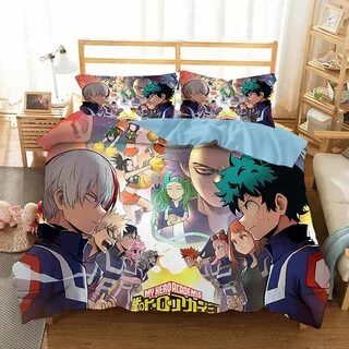 uhoMEy My Hero Academia Bed 公 式 サ イ ト Sets 3D Size Anime Que