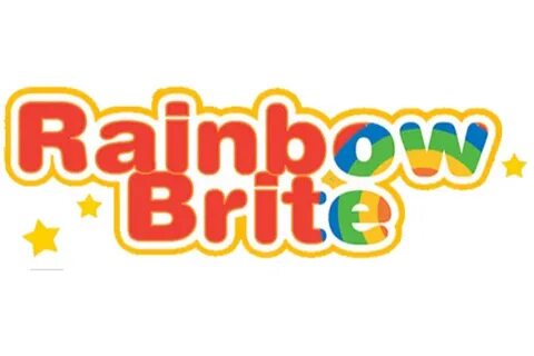 rainbow rainbowbrite 80s sticker by @crayons-and-cartoons