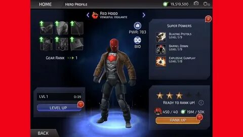 Red Hood Unlock - DC Legends Mobile - YouTube