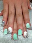 Pin by Makayla Williams on My Style Mint nails, Nails, Mint 