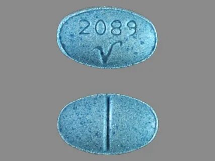 oval blue 2089 v Images - ALPRAZOLAM - alprazolam - NDC 6191