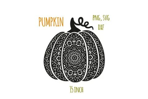 Bohemian Pumpkin Fancy Pumpkin Graphic by bunart - Creative 