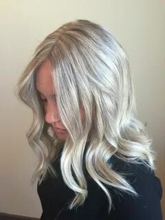 Platinum blonde hair color light icy ash highlight lowlight 