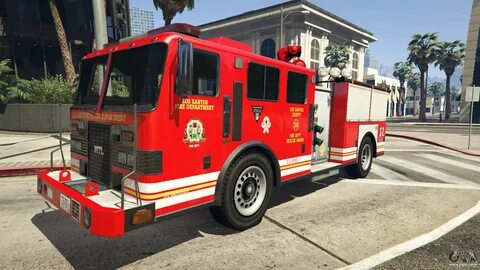 Los Santos Fire Department Map Gta 5