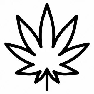 Cannabis, hemp, marijuana, medical, sativa, weed icon - Down